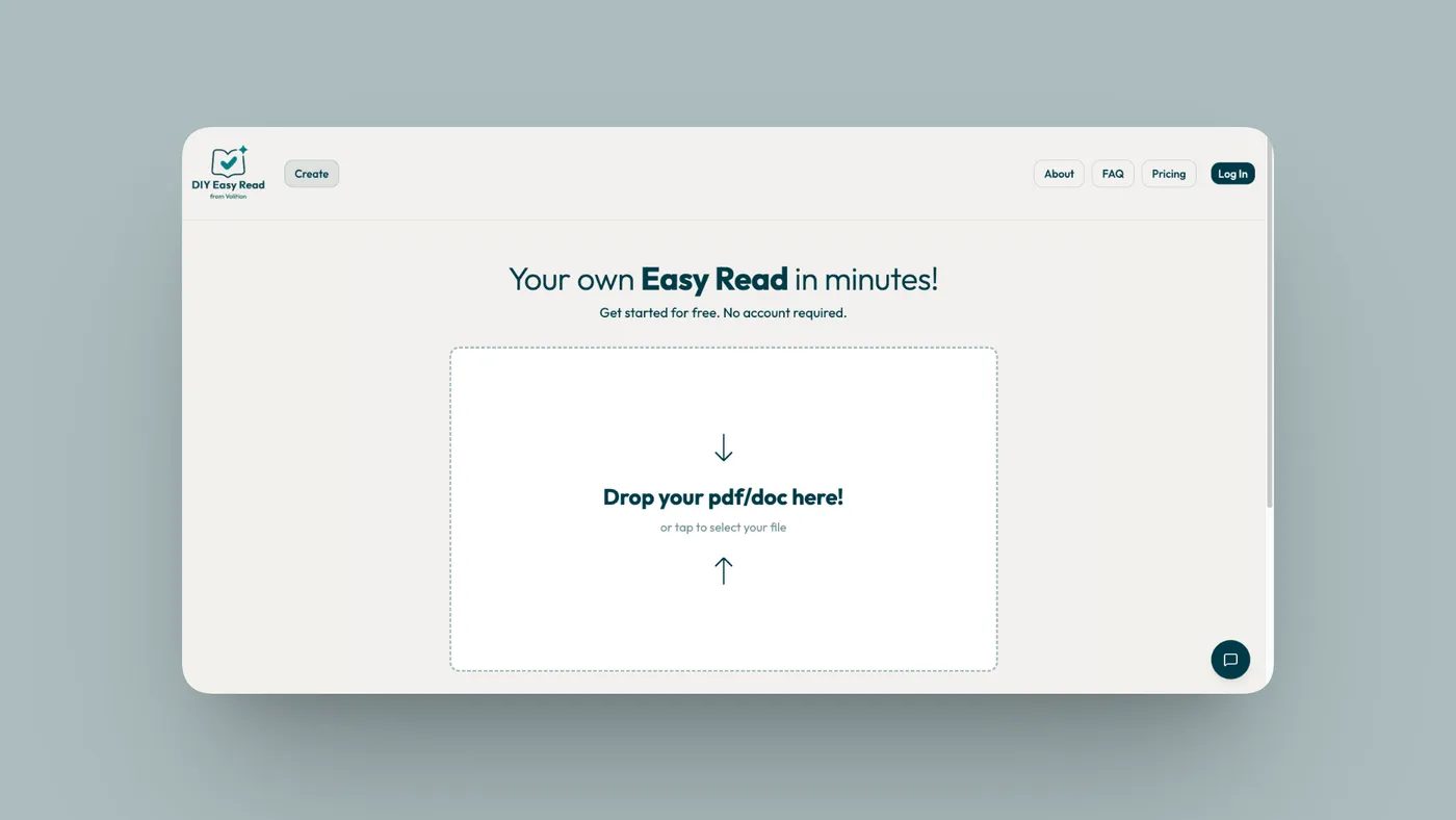 DIY Easy Read — case study hero
